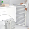 Étendoir à linge mural suspendu pliable Blanc - vuunut.com