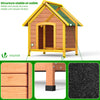 Niche pour Chien Extérieure en Bois 72x65x83cm - vuunut.com
