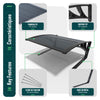 Garage de tondeuse robot Abri 82x80x46 cm Renfort Alu gris - vuunut.com