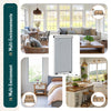 Store moustiquaire pour fenetre enroulable et recoupable en aluminium L80 x H130 cm Blanc - vuunut.com