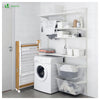 Sechoir a linge etendoir deluxe pliable Grande capacite sechage style bois blanc - vuunut.com