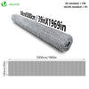 Grillage a poule avec fils 25mm en acier galvanise 1x50M - vuunut.com