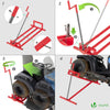 Leve tracteur Tondeuse Supporte 400 kg max Rouge - vuunut.com