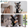 Bibliotheque Arbre etagere a Livres 30x16x60cm Noir - vuunut.com