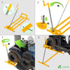 Leve tracteur Tondeuse Supporte 400 kg max Jaune - vuunut.com