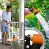 Tuyau d’Arrosage Extensible 30m avec Accessoires orange - vuunut.com