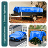 Bâche de Protection en Polyéthylène resistant et impermeable 180g/m² bleu 6x8m - vuunut.com