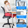 Fauteuil de Bureau Ergonomique pivotant avec dossier toile respirant Gris - vuunut.com