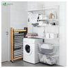 Sechoir a linge etendoir deluxe pliable Grande capacite sechage style bois noir - vuunut.com