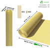 Canisse PVC brise vue ultra renforce avec attaches de fixation 80x500cm beige - vuunut.com