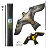 Lot de 2 Cerf volant anti oiseaux effaroucheur avec mat Faucon modele E et G - vuunut.com