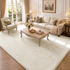 Tapis de salon poils ras doux antiderapant 240x340cm uni beige - vuunut.com