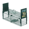 Piege pour animaux vivants cage trappe en metal 60x18x25cm vert - vuunut.com