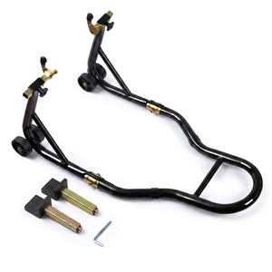 Bequille Moto roue arriere charge max 390 kg acier Noir - vuunut.com