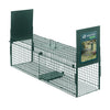 Piege pour animaux vivants cage trappe en metal 100x29x40cm vert - vuunut.com