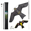 Lot de 2 Cerf volant anti oiseaux effaroucheur avec mat Faucon modele D et G - vuunut.com
