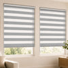 Lot de 2 Store enrouleur jour nuit double 90x150cm Gris - vuunut.com