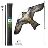 Cerf volant anti oiseaux effaroucheur avec mat Faucon modele E - vuunut.com