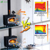 Ventilateur poele bois 4 lames avec Protection Contre le Surchauffe - vuunut.com