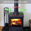 Ventilateur poele bois 4 lames avec Protection Contre le Surchauffe - vuunut.com