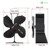 Ventilateur poele bois 4 lames avec Protection Contre le Surchauffe - vuunut.com