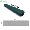 Grillage a poule avec fils 13mm en PVC gaine vert 1x25M - vuunut.com