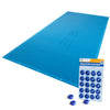 Bache piscine rectangulaire en Polyethylene 160 gr/m2 4x8m Bleue foncé - vuunut.com