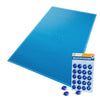 Bache piscine rectangulaire en Polyethylene 160 gr/m2 6x12m Bleue foncé - vuunut.com