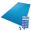 Bache piscine rectangulaire en Polyethylene 160 gr/m2 4x9m Bleue foncé - vuunut.com