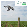 Cerf volant anti oiseaux effaroucheur sans mat Faucon modele C - vuunut.com