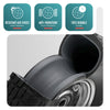 Lot de 4 Roue gonflable robuste 3.5-4 pour chariot brouette alesage 16mm 260x85mm metal - vuunut.com