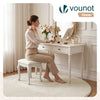 Tapis de salon poils ras doux antiderapant ф160cm uni beige - vuunut.com
