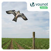 Cerf volant anti oiseaux effaroucheur sans mat Faucon modele E - vuunut.com