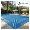 Bache piscine rectangulaire en Polyethylene 160 gr/m2 8x14m Bleue foncé - vuunut.com