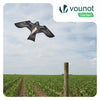 Cerf volant anti oiseaux effaroucheur sans mat Faucon modele F - vuunut.com