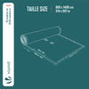 Bache piscine rectangulaire en Polyethylene 160 gr/m2 8x14m Bleue foncé - vuunut.com