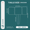 Bordure de jardin plastique PP imitation pierre 15m - vuunut.com