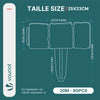 Bordure de jardin plastique PP imitation pierre 20m - vuunut.com