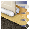 Lot de 4 Boudins de Porte Isolants coupe froid Découpables 96cm Blanc - vuunut.com