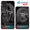 Bequille Moto roue arriere charge max 390 kg acier Noir - vuunut.com