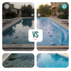 Bache piscine rectangulaire en Polyethylene 160 gr/m2 8x14m Bleue foncé - vuunut.com