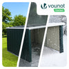 Abri pour robot tondeuse en métal L Vert - vuunut.com