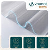 Lot de 2 Store enrouleur jour nuit double 90x150cm Gris - vuunut.com