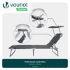 Transat pare soleil Lot de 2 pcs Gris - vuunut.com