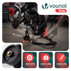 Bequille Moto roue arriere charge max 390 kg acier Noir - vuunut.com
