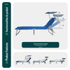 Transat pare soleil Lot de 2 pcs Bleu - vuunut.com