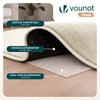 Tapis de salon poils ras doux antiderapant 60x180cm uni beige - vuunut.com
