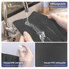 Lot de 4 Boudins de Porte Isolants coupe froid Découpables 96cm Noir - vuunut.com