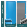 Bache piscine rectangulaire en Polyethylene 160 gr/m2 8x14m Bleue foncé - vuunut.com