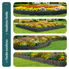 Bordure de jardin plastique PP imitation pierre 20m - vuunut.com